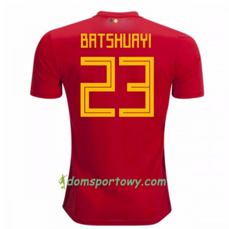 Koszulka Belgia Batshuayi 23 Domowe Koszulki Piłkarskie Mistrzostwa Świata 2018